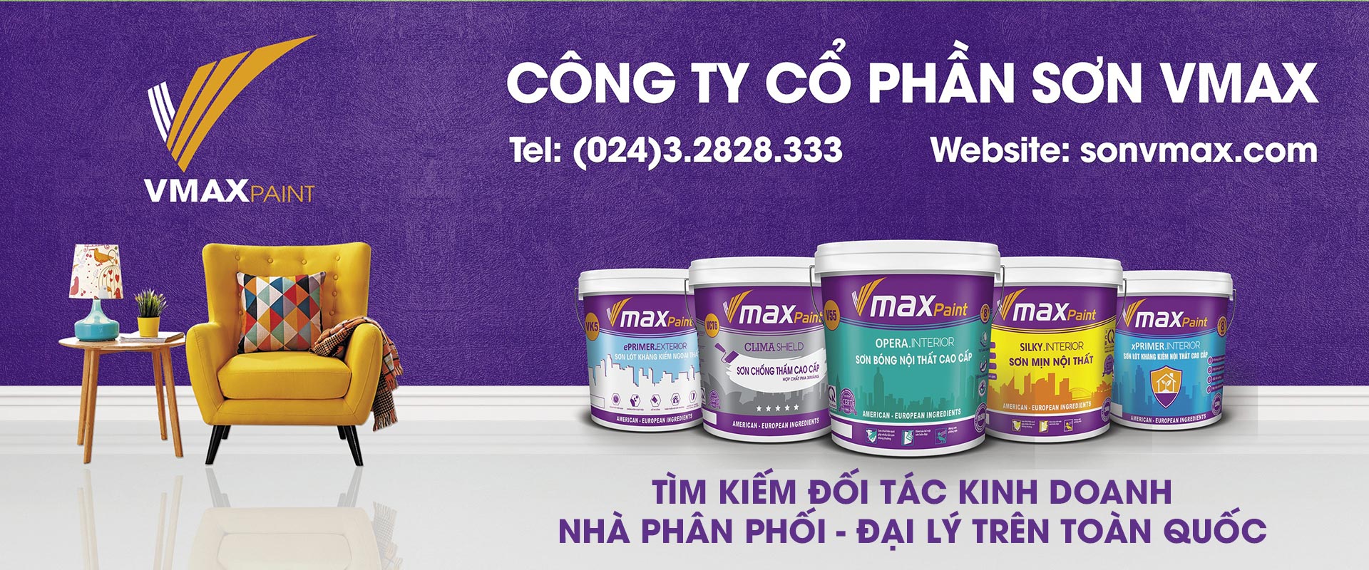 Sơn ngoại thất VMAX