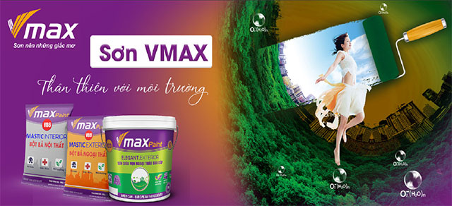 Sơn nhà đẹp VMAX