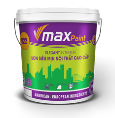 Sơn siêu mịn nội thất cao cấp - VMAX V22